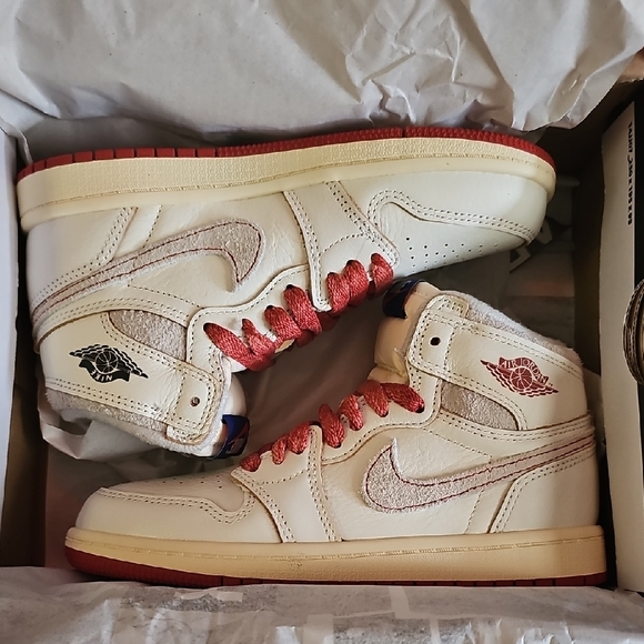*Brand New* Jordan Retro 1 Sail Cinnabar Highs - Picture 11 of 14